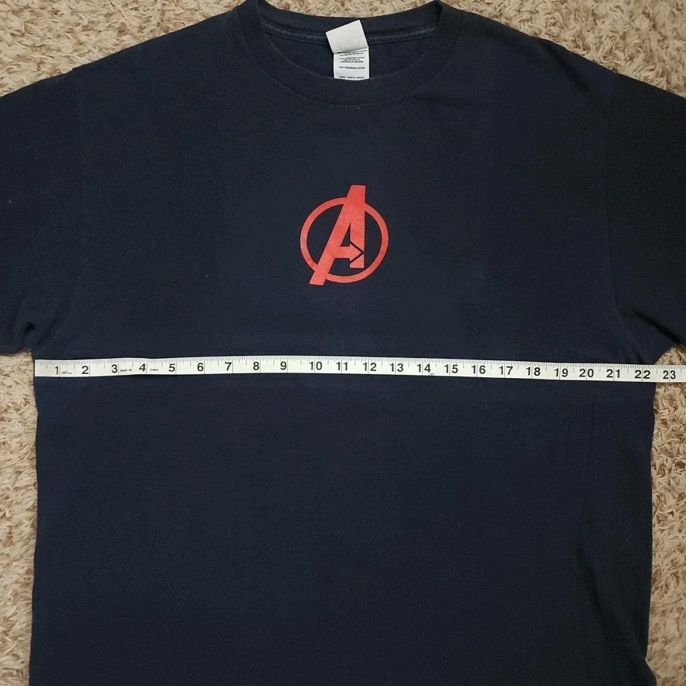 Avengers Vs System Mens L Marvel‎ Short Sleeve Shirt  Avengers Assemble